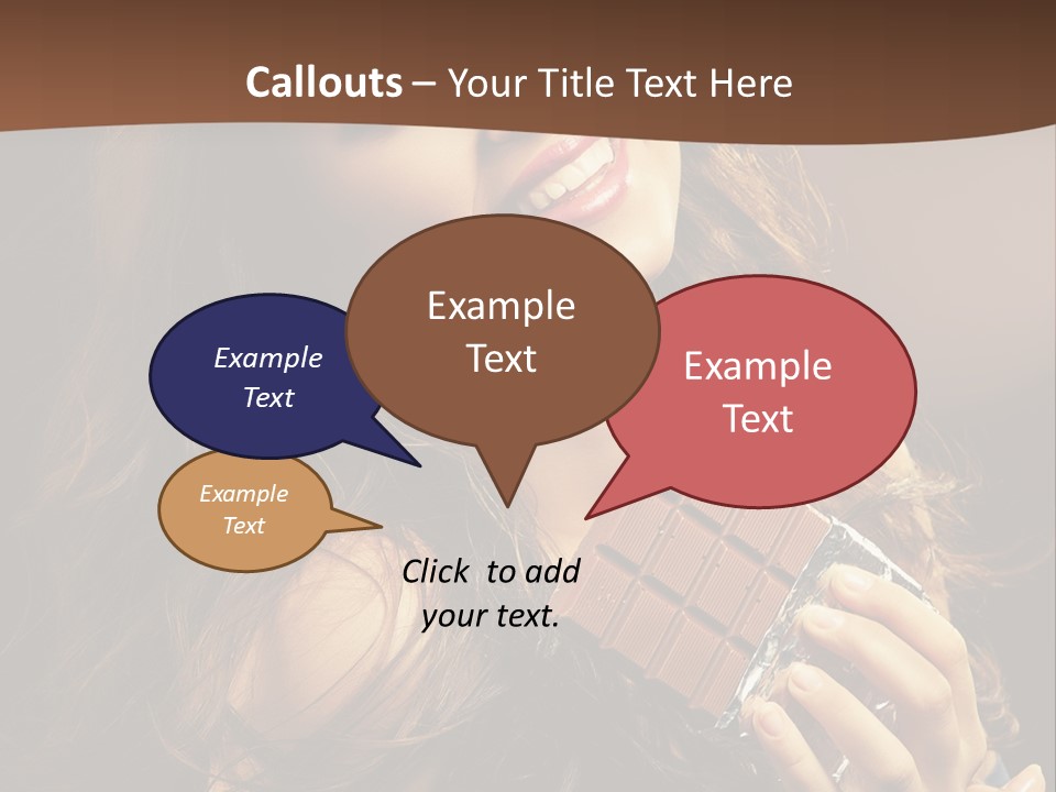 Hair Hungry One PowerPoint Template