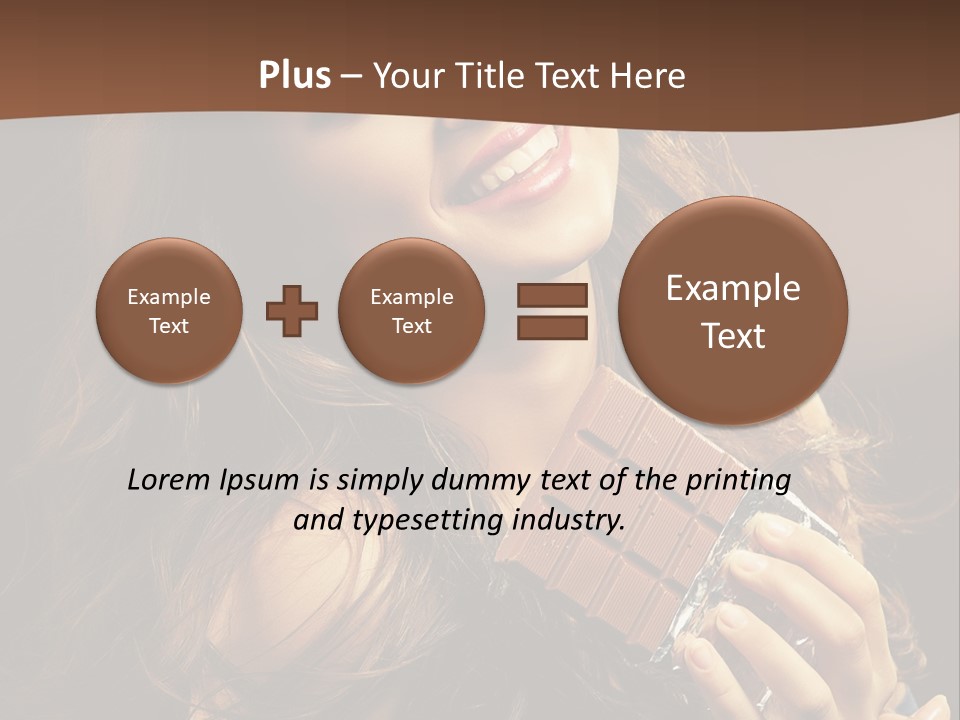 Hair Hungry One PowerPoint Template