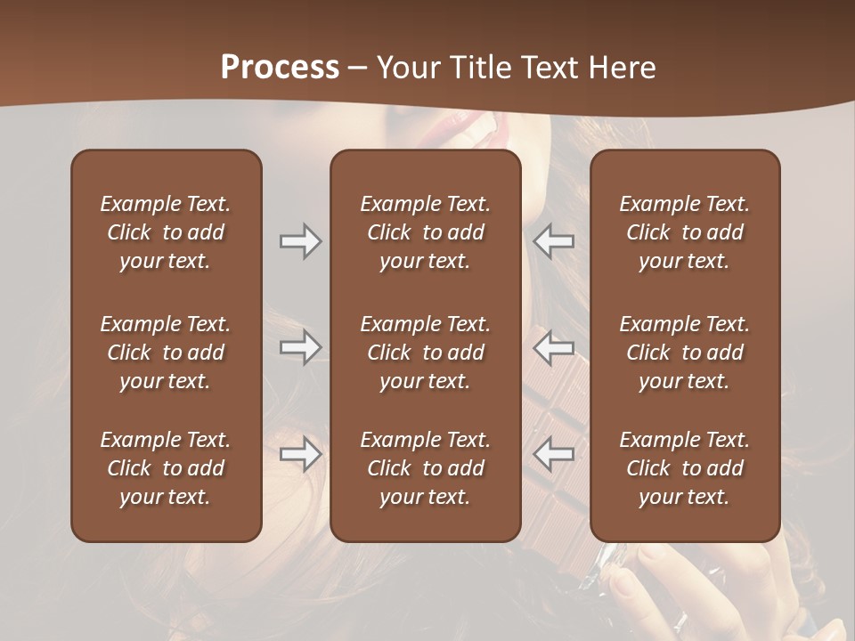 Hair Hungry One PowerPoint Template