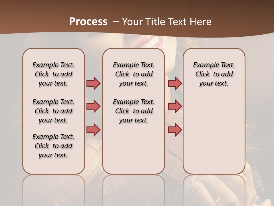 Hair Hungry One PowerPoint Template