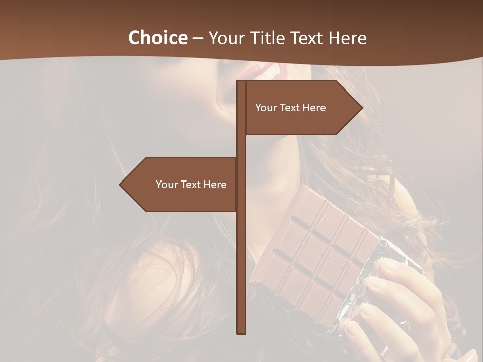 Hair Hungry One PowerPoint Template