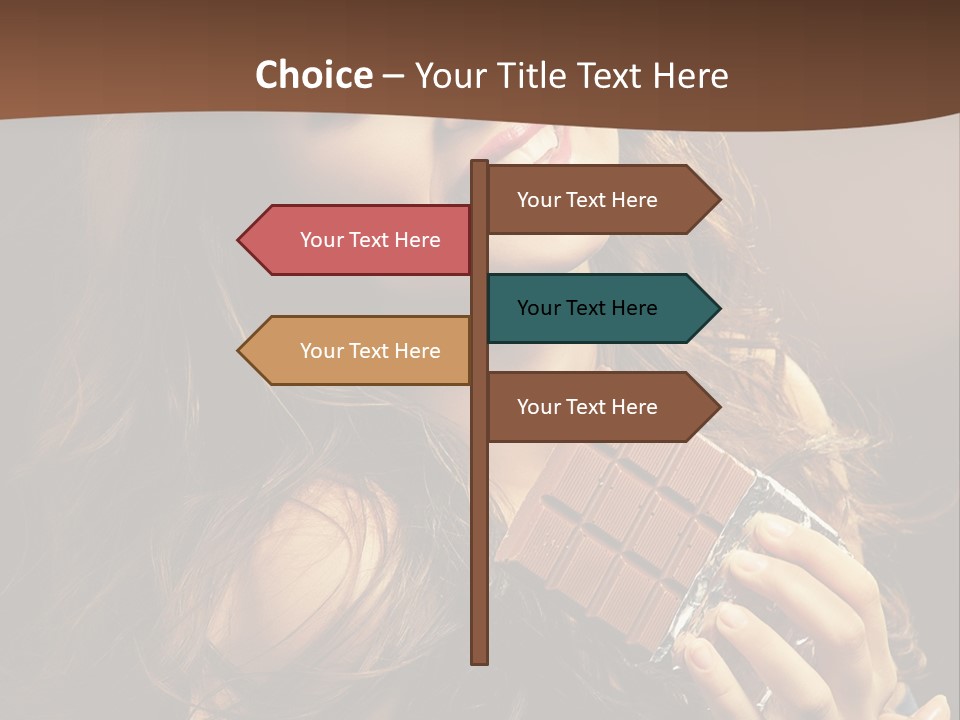Hair Hungry One PowerPoint Template