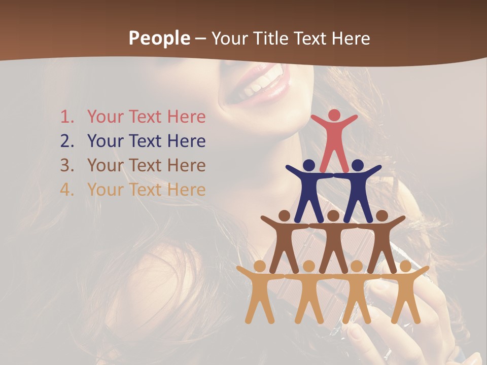 Hair Hungry One PowerPoint Template