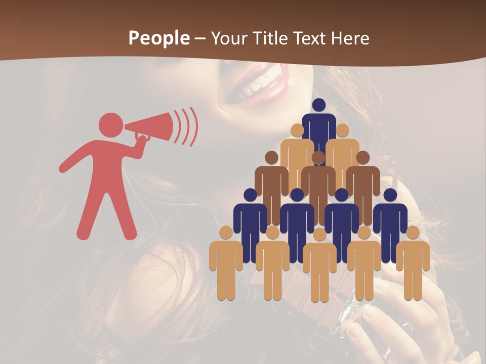 Hair Hungry One PowerPoint Template