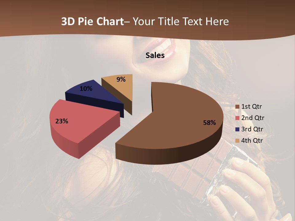Hair Hungry One PowerPoint Template