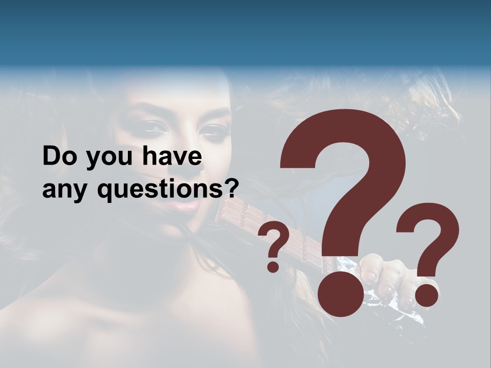 Background Woman Wind PowerPoint Template