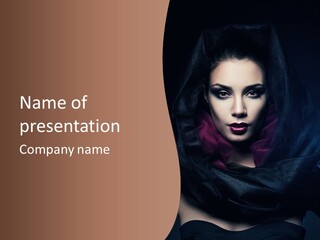 Red Only Attractive PowerPoint Template