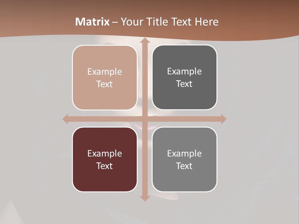 Red Only Attractive PowerPoint Template