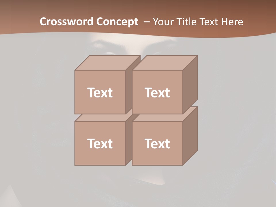Red Only Attractive PowerPoint Template