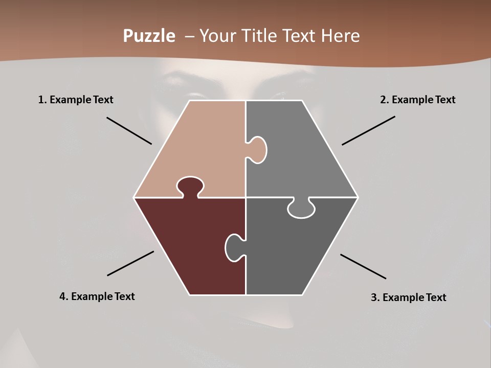 Red Only Attractive PowerPoint Template