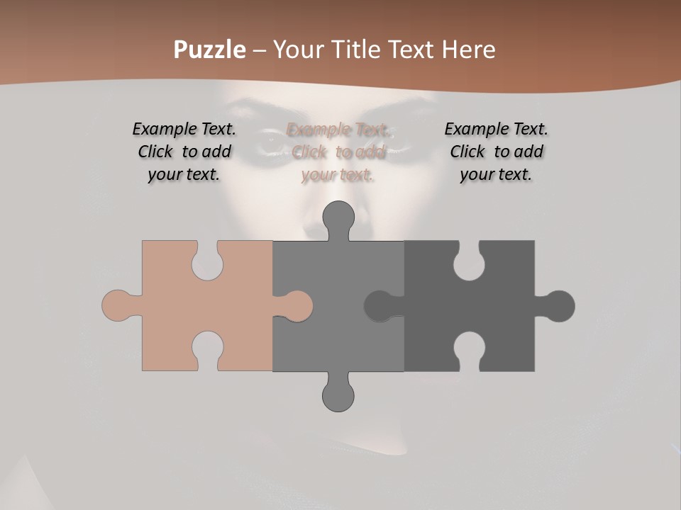 Red Only Attractive PowerPoint Template