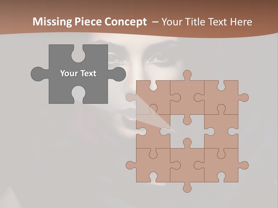 Red Only Attractive PowerPoint Template