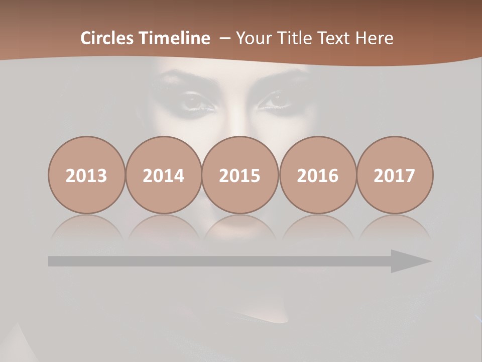 Red Only Attractive PowerPoint Template