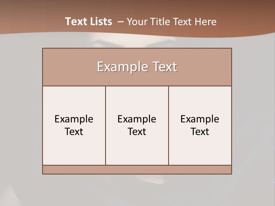 Red Only Attractive PowerPoint Template