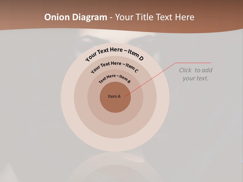 Red Only Attractive PowerPoint Template