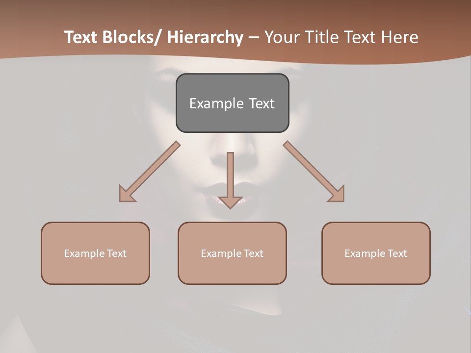 Red Only Attractive PowerPoint Template