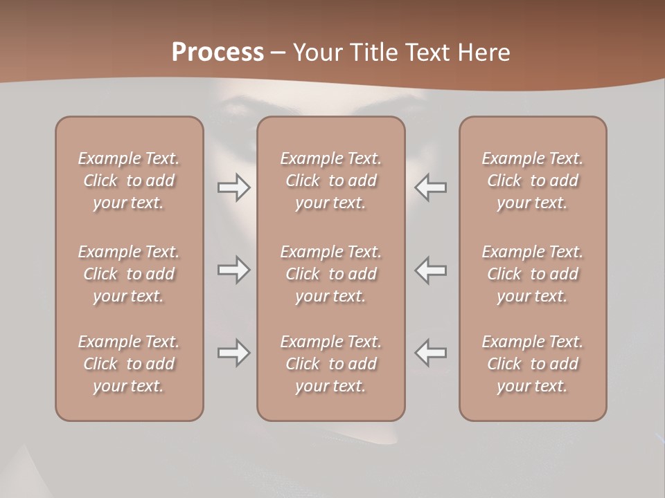 Red Only Attractive PowerPoint Template