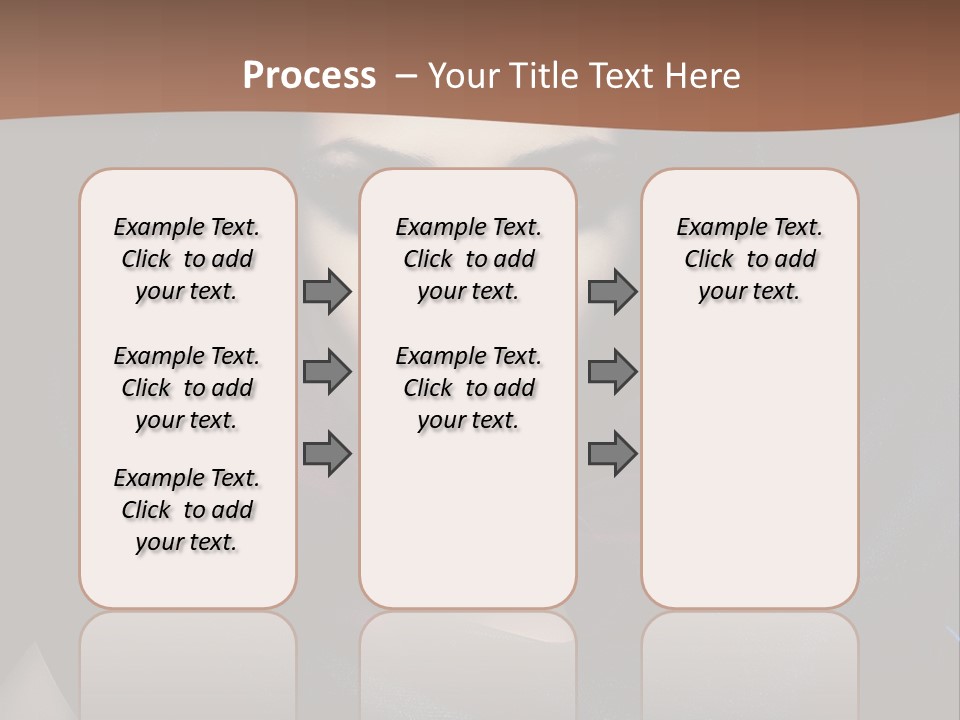 Red Only Attractive PowerPoint Template