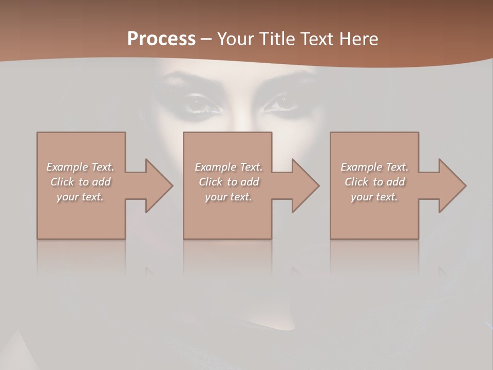 Red Only Attractive PowerPoint Template
