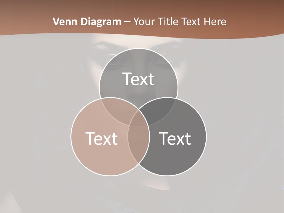 Red Only Attractive PowerPoint Template