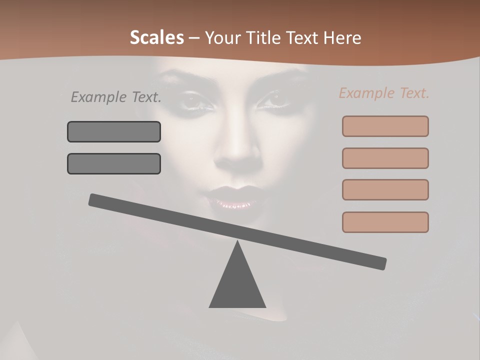 Red Only Attractive PowerPoint Template