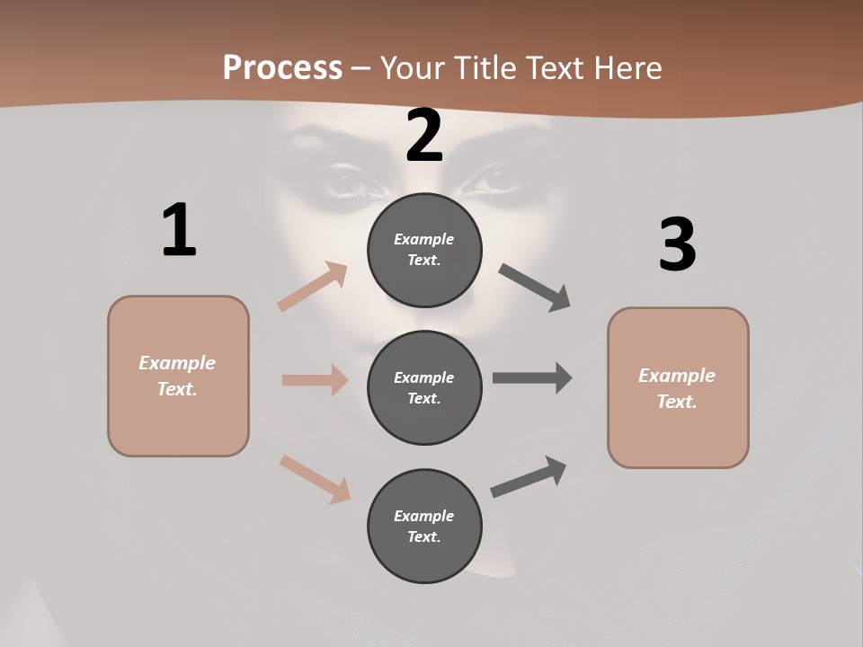 Red Only Attractive PowerPoint Template
