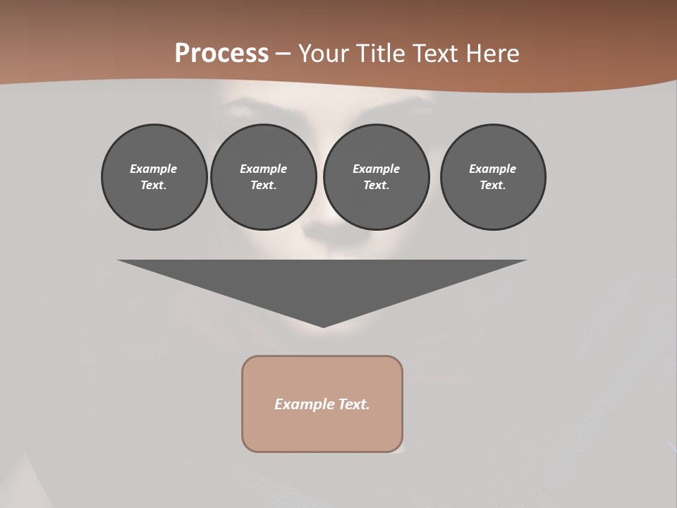 Red Only Attractive PowerPoint Template