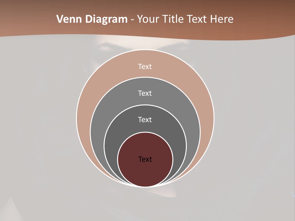 Red Only Attractive PowerPoint Template