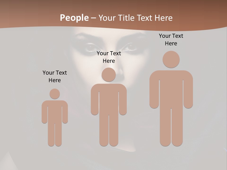 Red Only Attractive PowerPoint Template