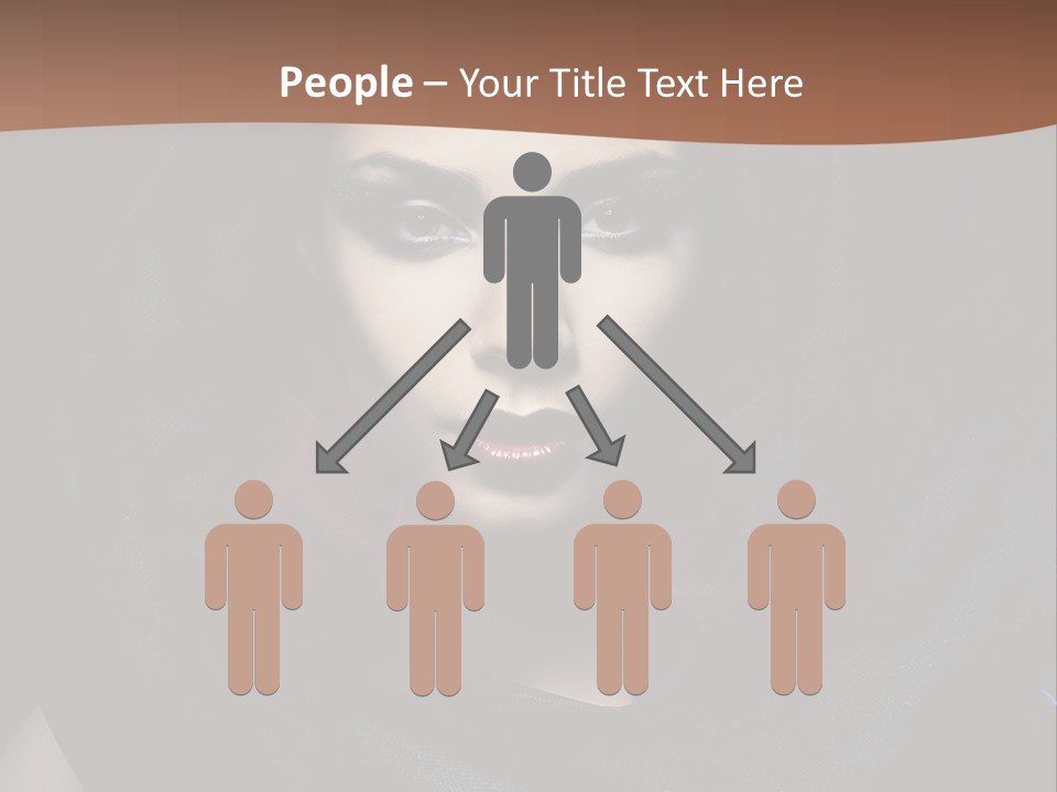 Red Only Attractive PowerPoint Template