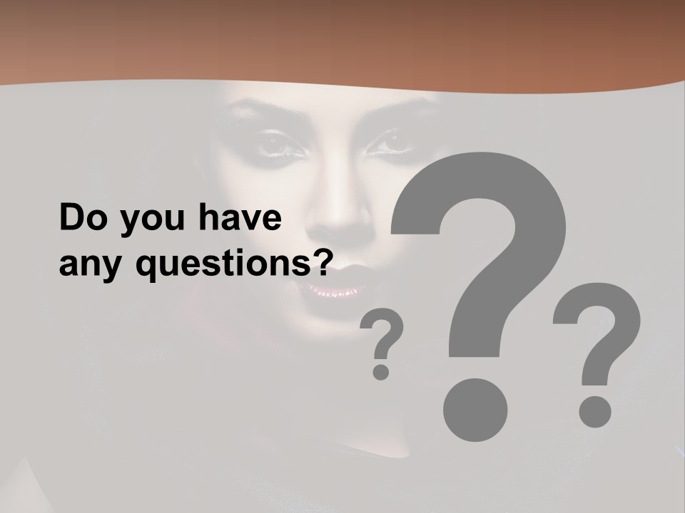 Red Only Attractive PowerPoint Template