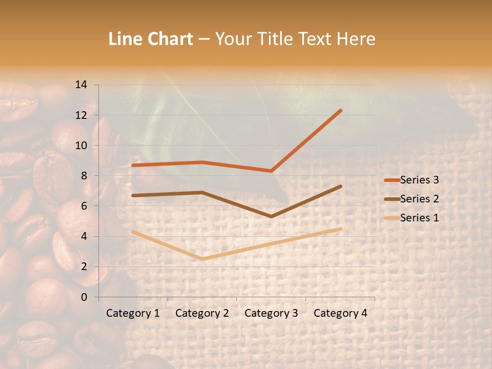 Closeup Burlap Textile PowerPoint Template