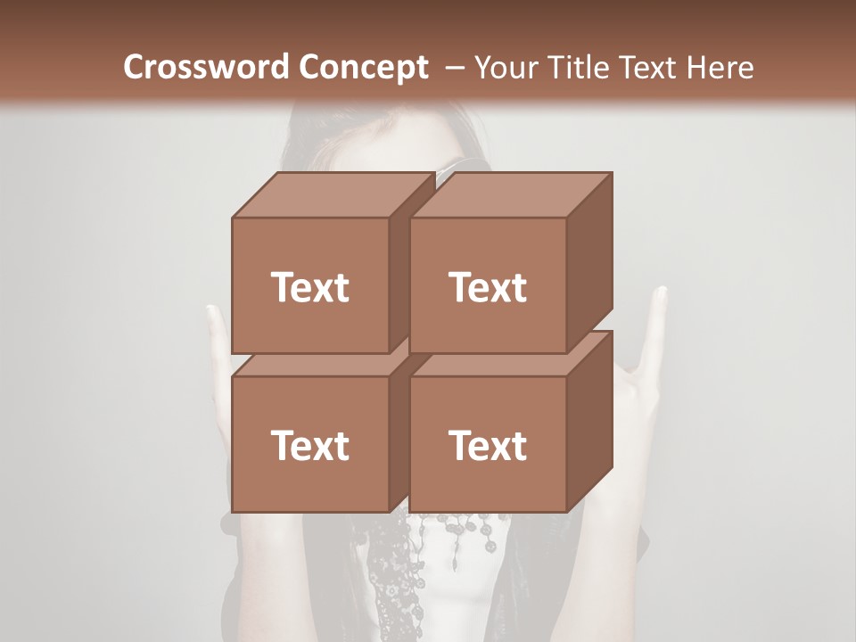 Emotion Complexion Teenage PowerPoint Template