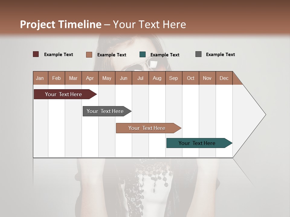 Emotion Complexion Teenage PowerPoint Template