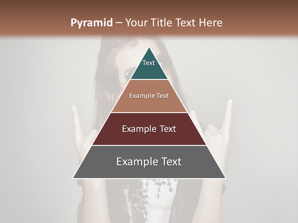 Emotion Complexion Teenage PowerPoint Template