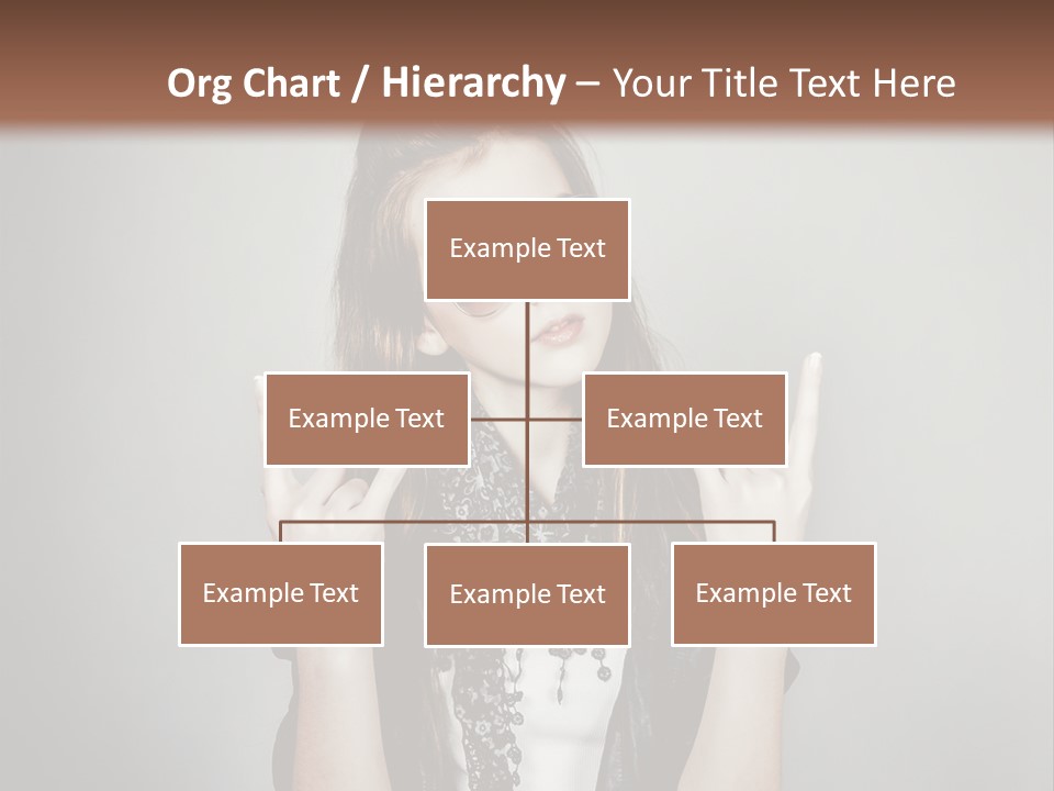 Emotion Complexion Teenage PowerPoint Template