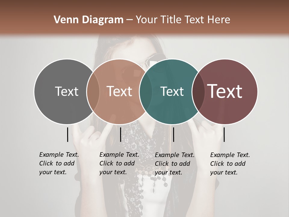 Emotion Complexion Teenage PowerPoint Template