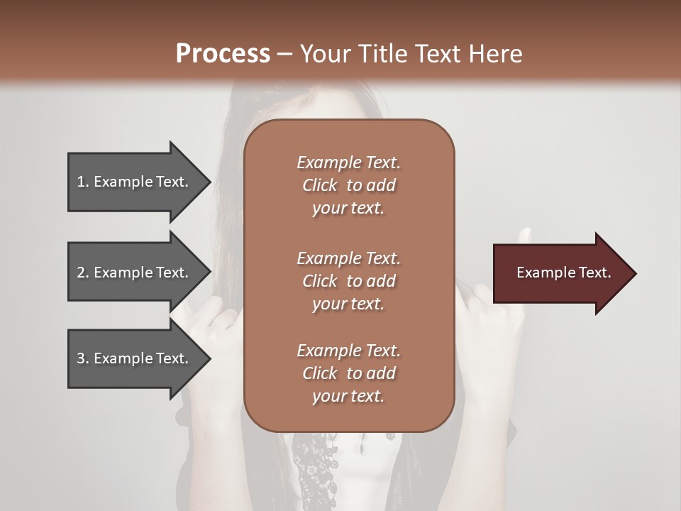 Emotion Complexion Teenage PowerPoint Template