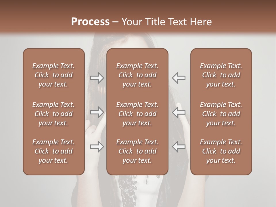 Emotion Complexion Teenage PowerPoint Template