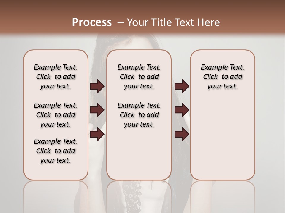 Emotion Complexion Teenage PowerPoint Template