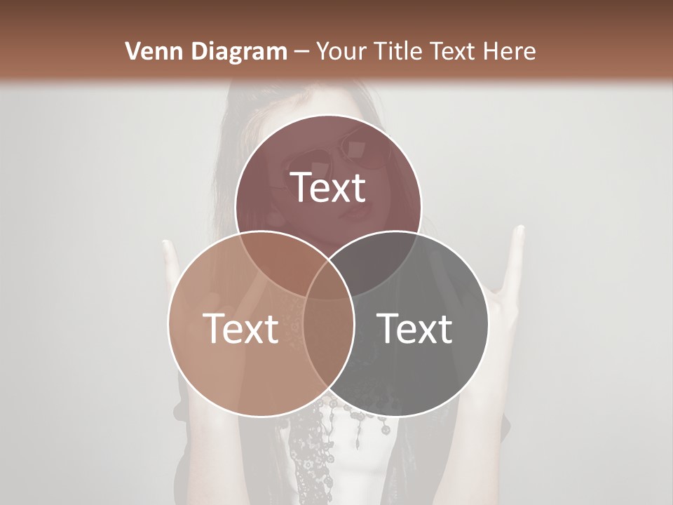 Emotion Complexion Teenage PowerPoint Template