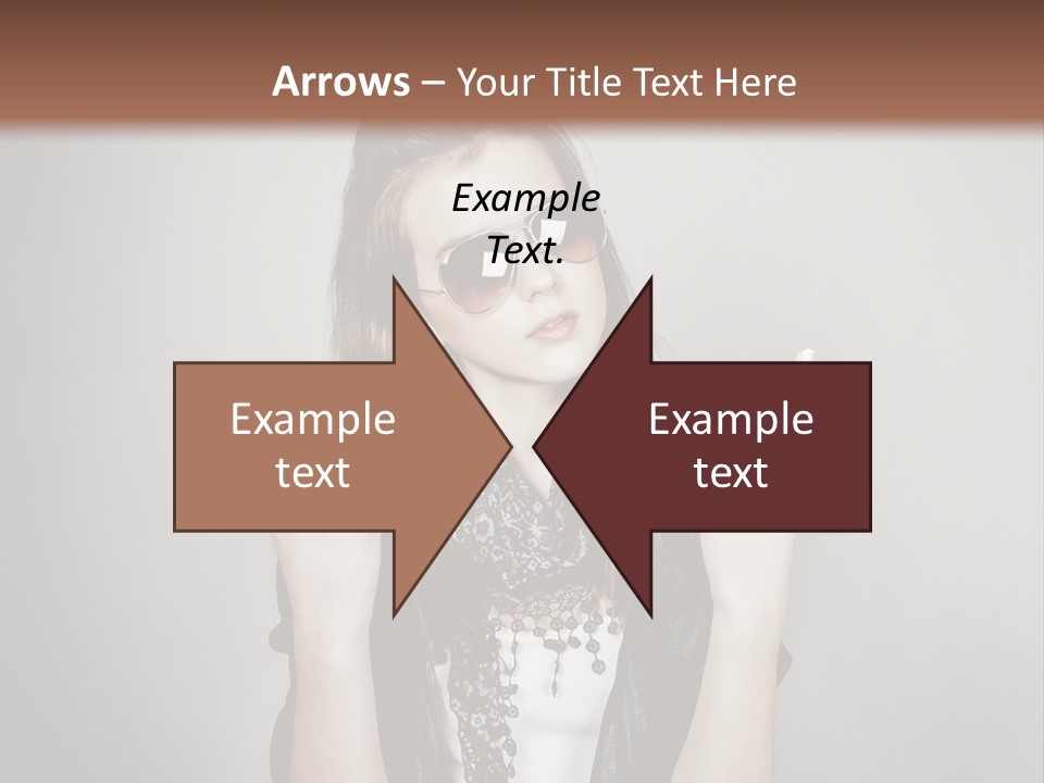 Emotion Complexion Teenage PowerPoint Template
