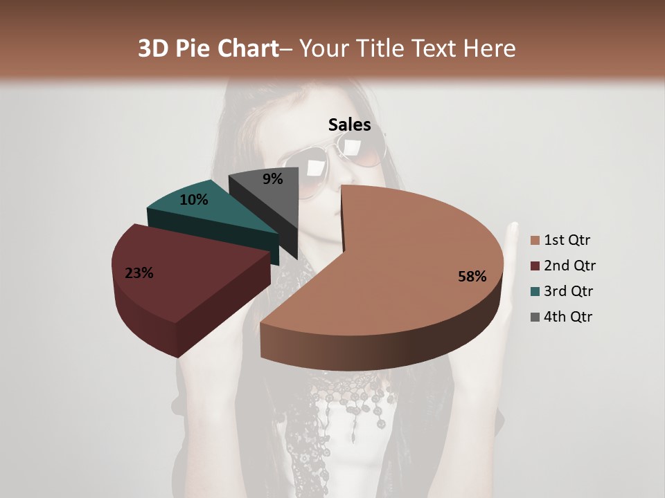 Emotion Complexion Teenage PowerPoint Template