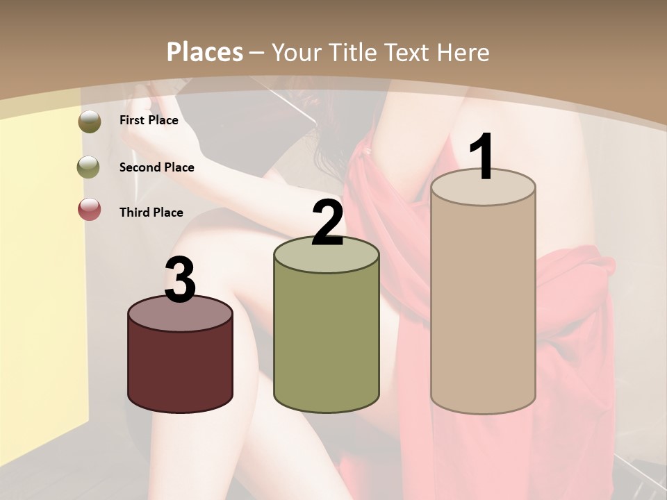 Fashion Provocative Attractive PowerPoint Template