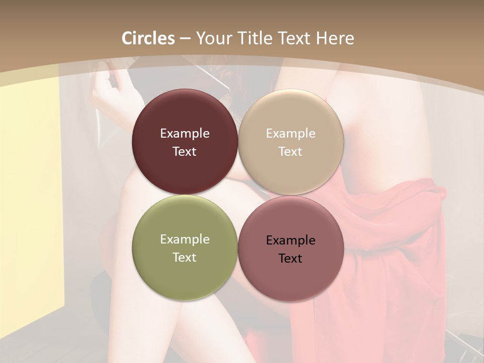 Fashion Provocative Attractive PowerPoint Template