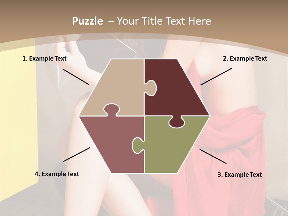 Fashion Provocative Attractive PowerPoint Template