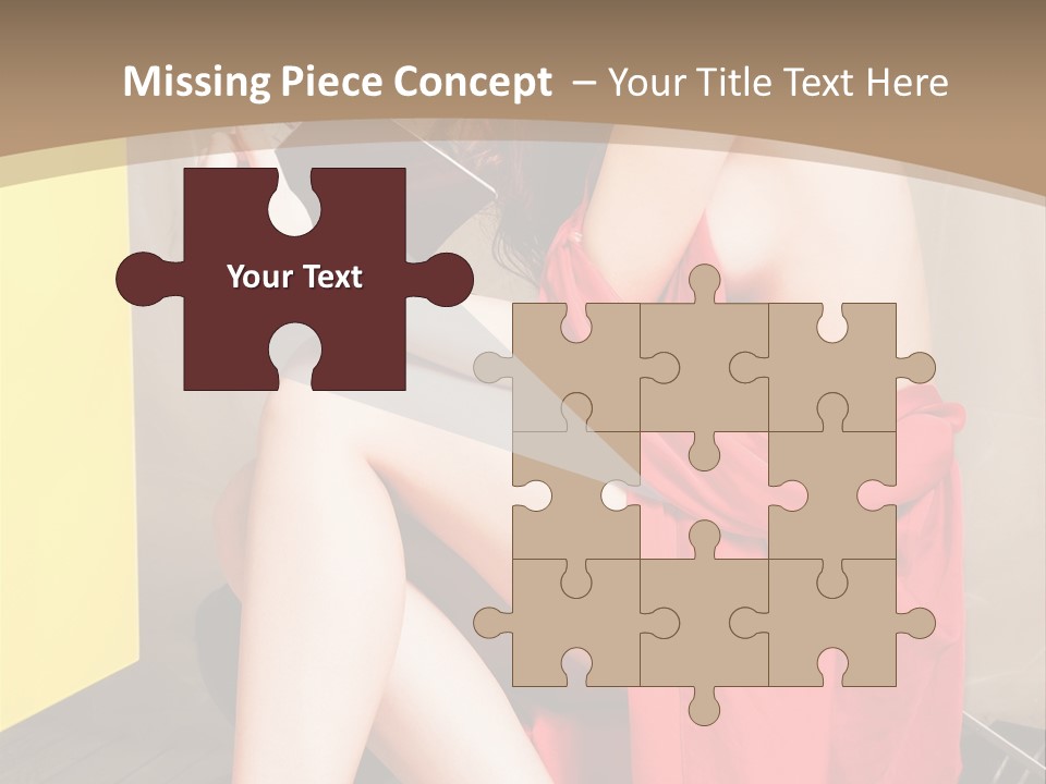 Fashion Provocative Attractive PowerPoint Template