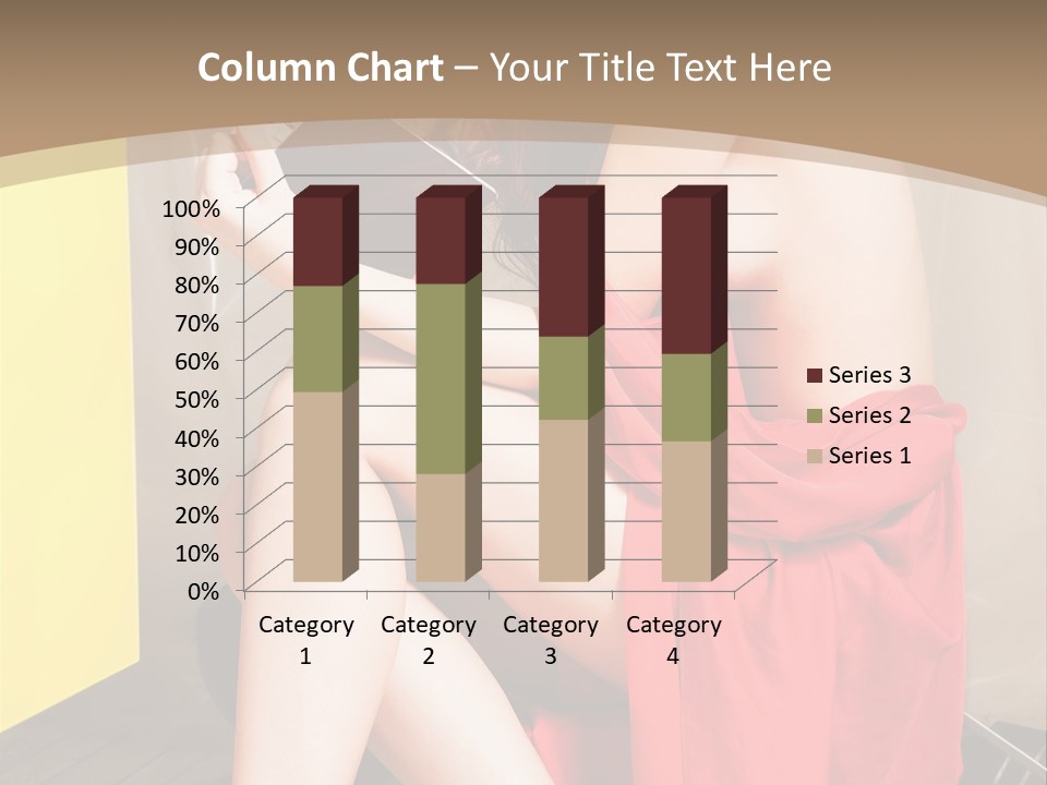 Fashion Provocative Attractive PowerPoint Template