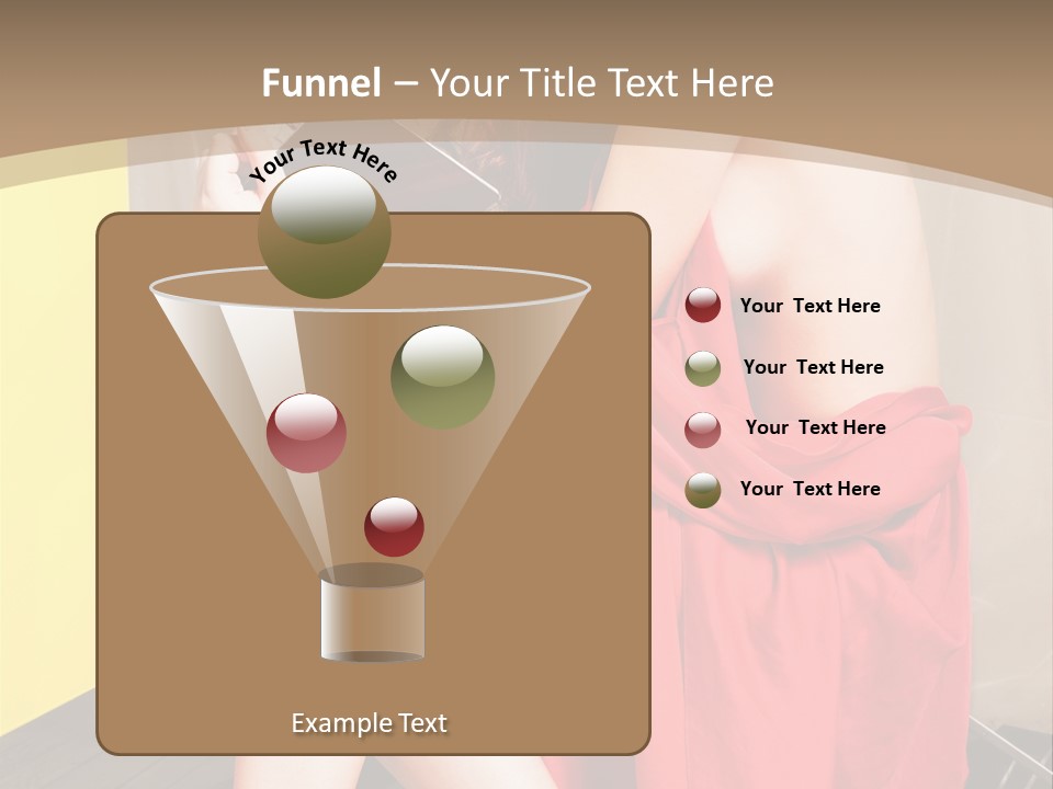 Fashion Provocative Attractive PowerPoint Template