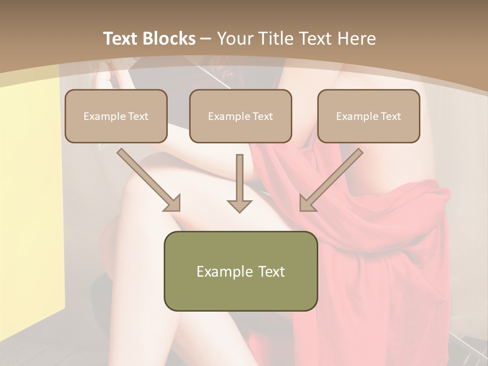 Fashion Provocative Attractive PowerPoint Template